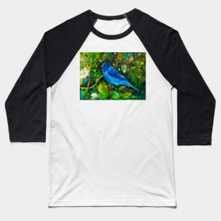 Blue bird Baseball T-Shirt